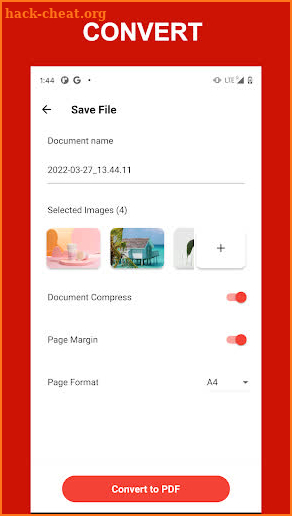 Image to PDF Converter screenshot