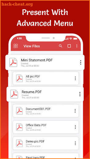 Image to PDF or jpg to PDF – One Click Converter screenshot