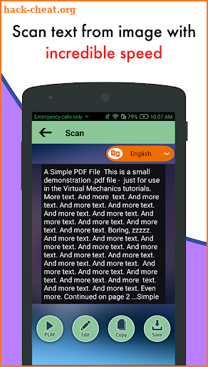 Image to text converter, PDF OCR, Scan & Translate screenshot