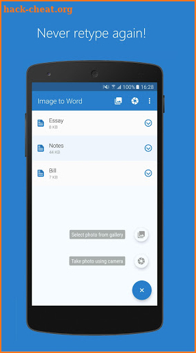 Image to Word - Picture Scanner with OCR screenshot