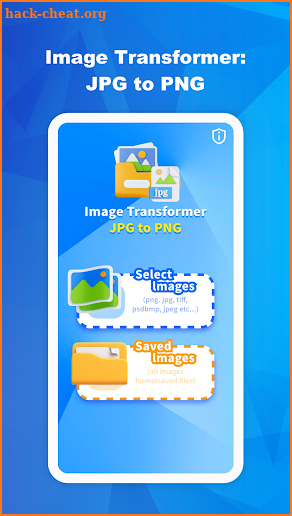 Image Transformer: JPG to PNG screenshot