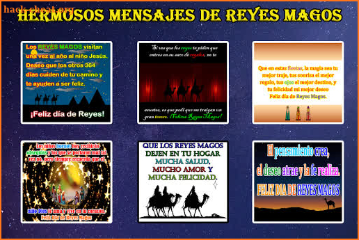 Imágenes De Reyes Magos Frases screenshot