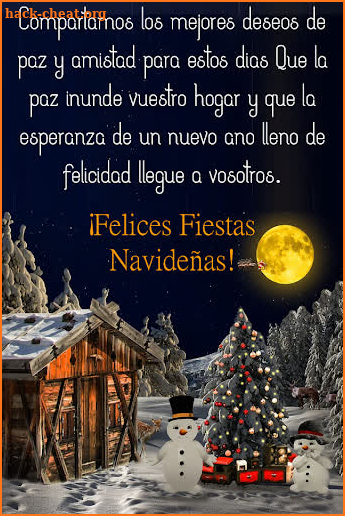 Imágenes y Frases Bonitas de Navidad Gratis screenshot