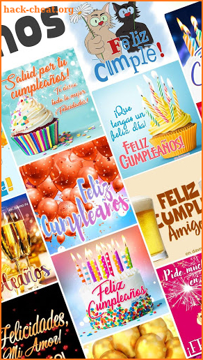 Imagenes y GIF de Feliz Cumpleaños screenshot