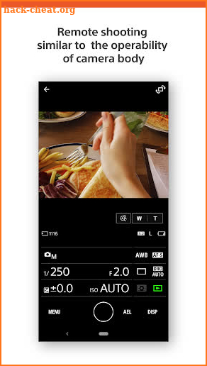 Imaging Edge Mobile Plus screenshot