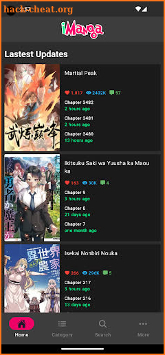 iManga - Comics Reader screenshot