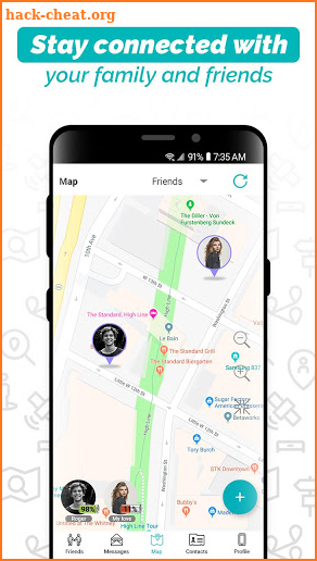 iMapp - find my friends, cell phone locator screenshot