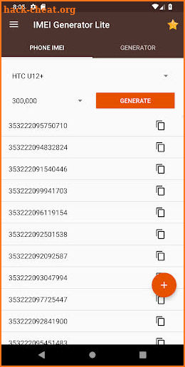 IMEI Generator Lite screenshot