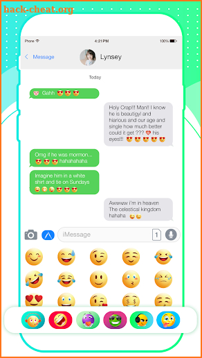 iMessenger: Message IOS12 screenshot