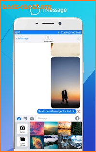 iMessenger style OS 11 screenshot