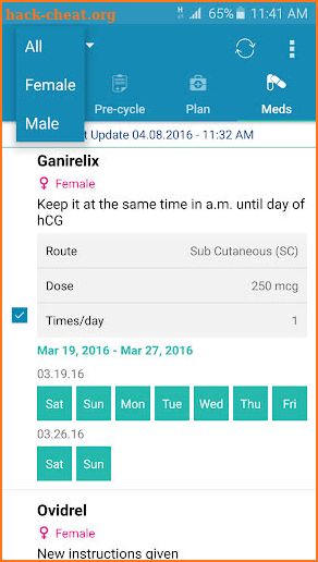 iMineIVF screenshot