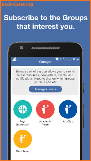 Immanuel Lutheran Charger App screenshot