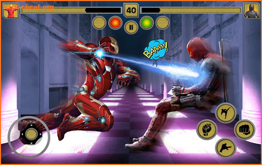 Immortal Gods Fighting Ring Arena Superhero War screenshot