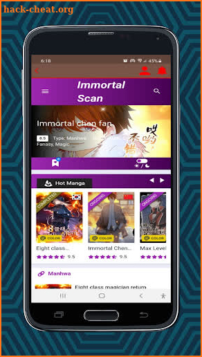 Immortal Scan screenshot