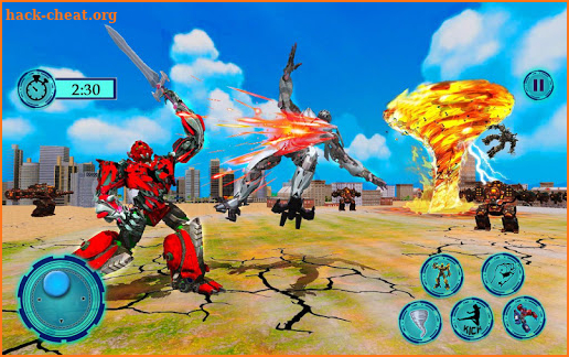 Immortal Superhero Tornado Robot City Rescue 2019 screenshot