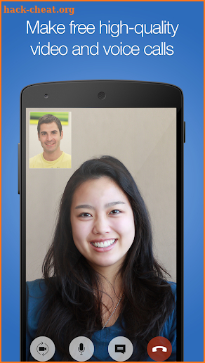 imo free HD video calls and chat screenshot