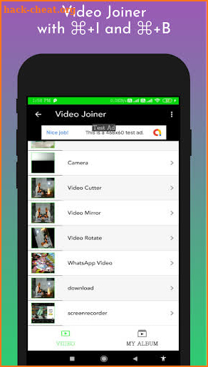 iMovie- Android screenshot