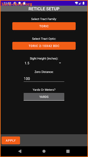 Impact Ballistics screenshot