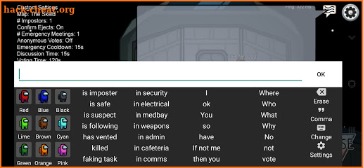 ImpoKey: Keyboard for Among Us, Imposter Keyboard screenshot