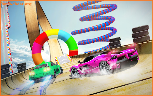 Impossible 3D Stunt Car Ramps screenshot