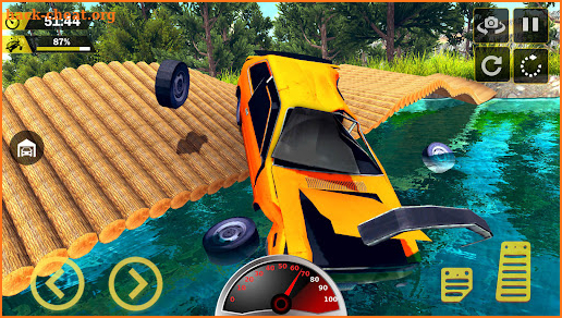 Impossible Bridge VS Car Crash screenshot