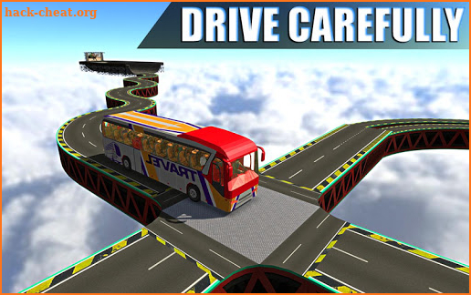 Impossible Bus Simulator Tracks Driving screenshot