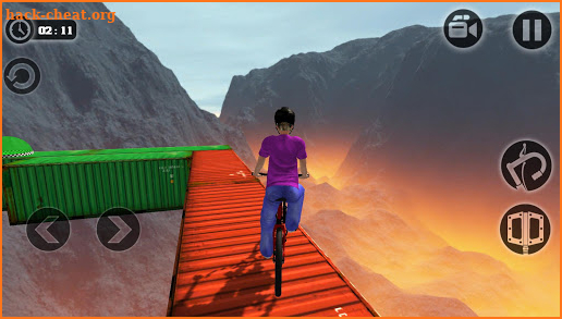 Impossible  Downhill bike Tracks Downhill cycling screenshot