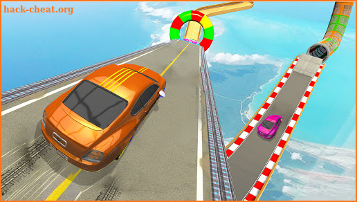 Impossible Mega Ramp Car Game screenshot