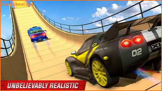 Impossible Mega Ramp Sports Car Stunt Drive screenshot