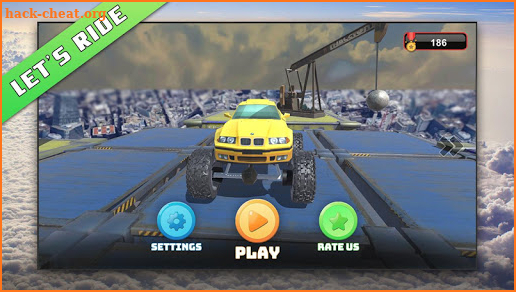 Impossible Monster Car Stunt Racing screenshot