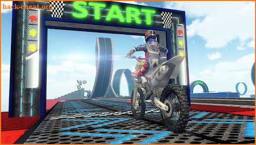 Impossible Ramp Moto Bike Tricky Stunts screenshot