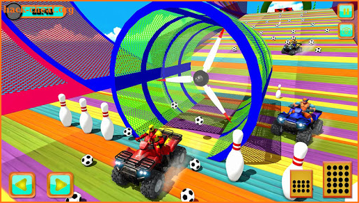 Impossible Ramp Stunts: Superhero Quad Bike screenshot