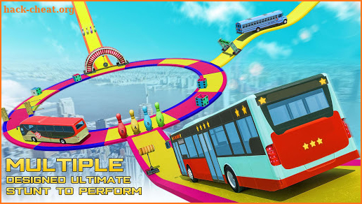 Impossible School Bus Simulator Tracks Driving screenshot