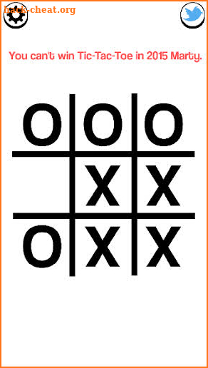 Impossible Tic-Tac-Toe screenshot