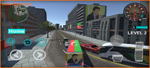 Imran Khan PTI Bus 3D 2022 screenshot