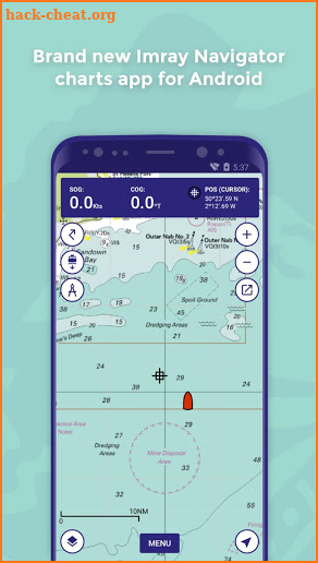 Imray Navigator screenshot