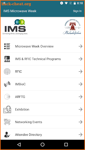 IMS Microwave Week screenshot