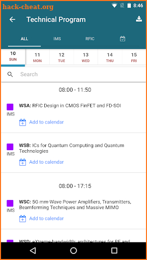 IMS Microwave Week screenshot