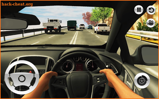 In Car Racing : Highway Road Traffic Racer Game 3D screenshot