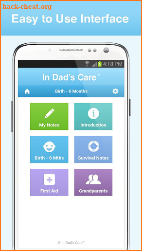 In Dad's Care screenshot