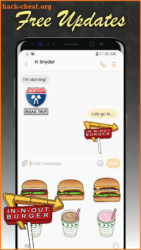 In-N-Out Emoji screenshot