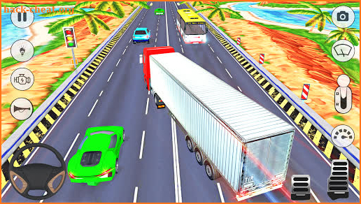 In Truck Driving 2: Euro new Truck 2020 screenshot