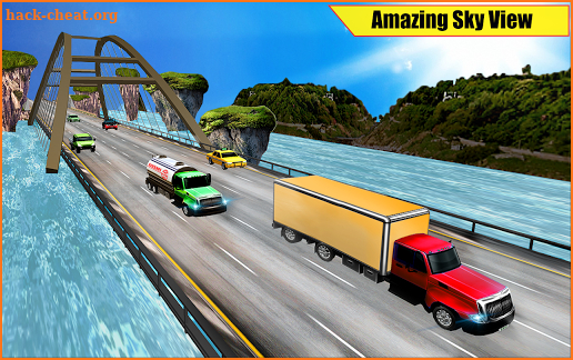 In Truck Driving Highway Race Simulator screenshot