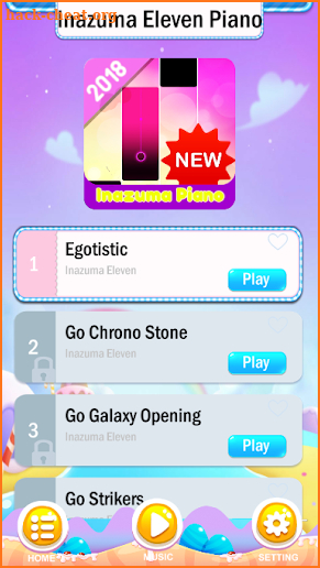 Inazuma Eleven - Piano Tiles screenshot