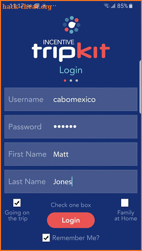 Incentive TripKit screenshot
