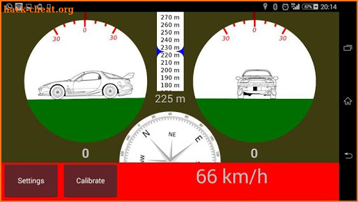 Inclinometer, speedometer pro screenshot