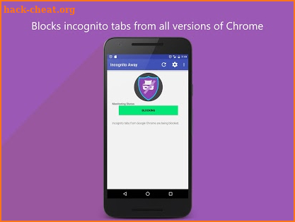 Incognito Away - Disable Incognito Tabs screenshot