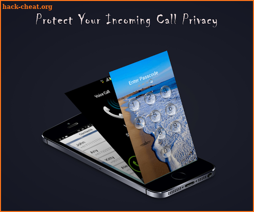 Incoming Call Pin Locker screenshot