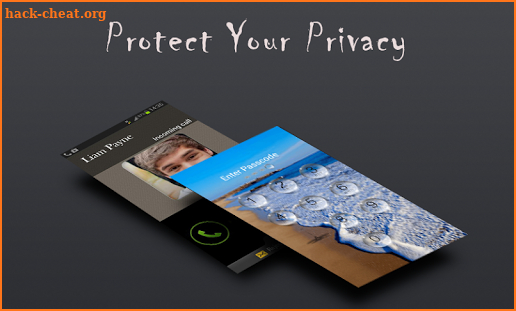 Incoming Call Pin Locker screenshot