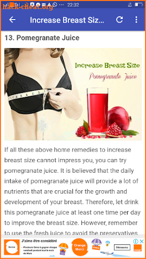 Increase Breast Size screenshot